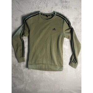 Adidas Green Crewneck Size Medium